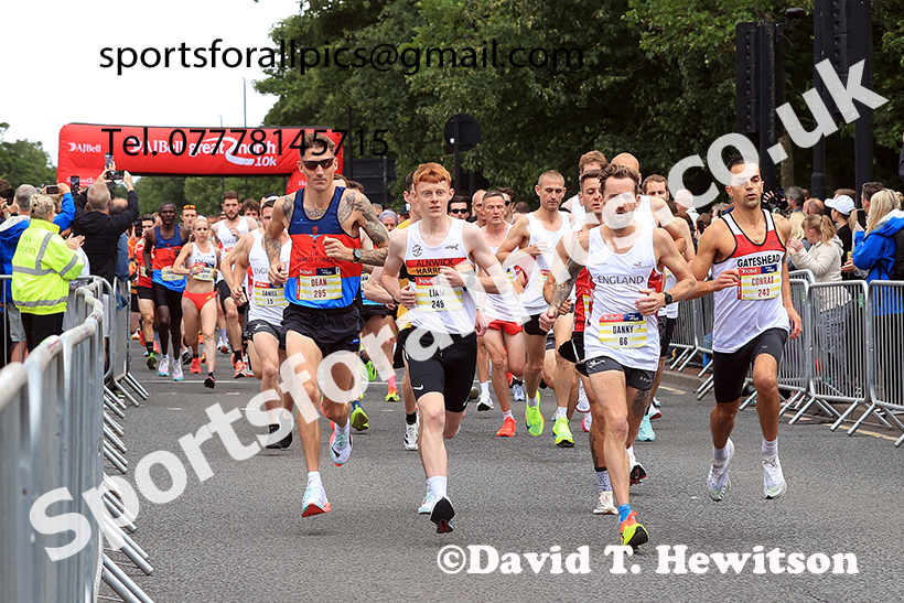 The 2025 AJ Bell Great North 10k, Newcastle. Photo: David T. Hewitson/Sports for All Pics